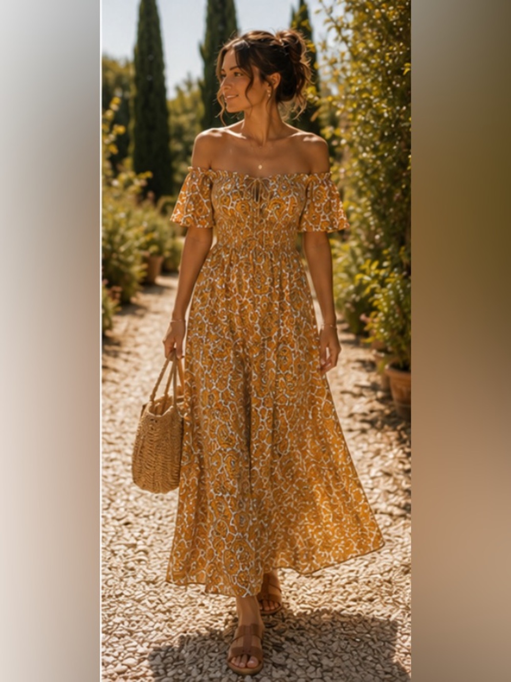 Faithfull the Brand El Paso La Medina paisley print Midi Dress